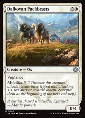 Dalkovan Packbeasts - Foil